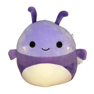 Squishmallows 8" Axel The Purple Beetle Bug Soft Velour Plush Toy Stuffed Animal